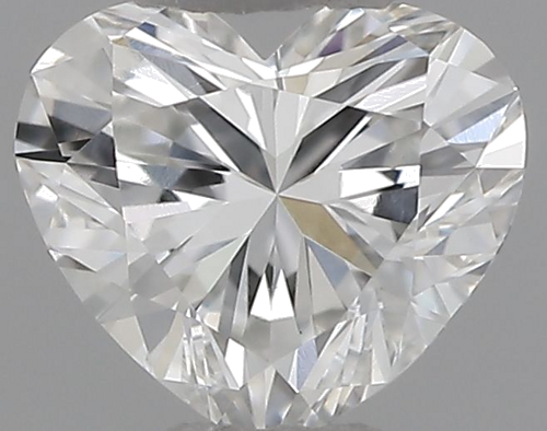 0.33 carat H-VVS1 Natūralus Heart Deimantas (1)
