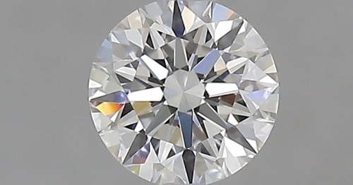 0.56 carat F-VVS2 Excellent cut Natūralus Round Deimantas (1)