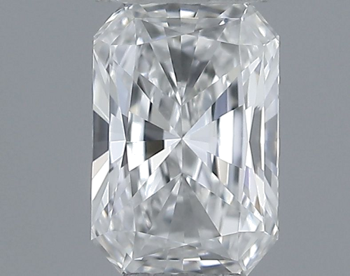 0.38 carat E-VVS2 Natūralus Radiant Deimantas (1)