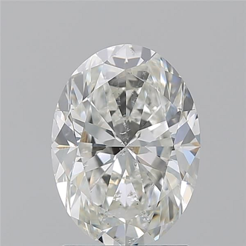 2.01 carat H-SI2 Natūralus Oval Deimantas (1)