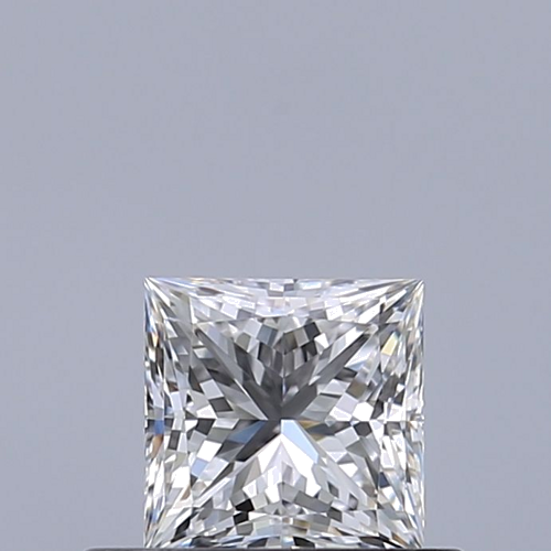 0.45 carat E-VVS2 Natūralus Princess Deimantas (1)