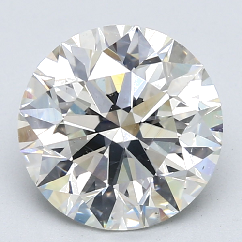 3.5 carat I-SI1 Excellent cut Natūralus Round Deimantas (1)