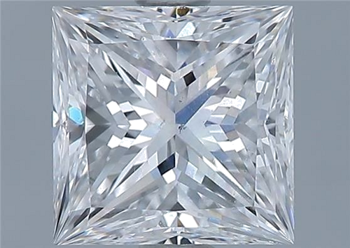 1.5 carat E-VS2 Natūralus Princess Deimantas (1)