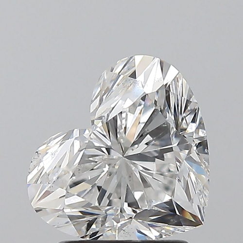 2.01 carat E-SI1 Natūralus Heart Deimantas (1)