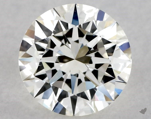 0.54 carat J-VVS1 Excellent cut Natūralus Round Deimantas (1)