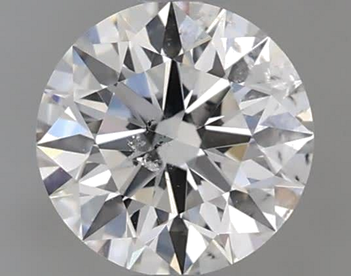 0.61 carat G-SI2 Excellent cut Natūralus Round Deimantas (1)