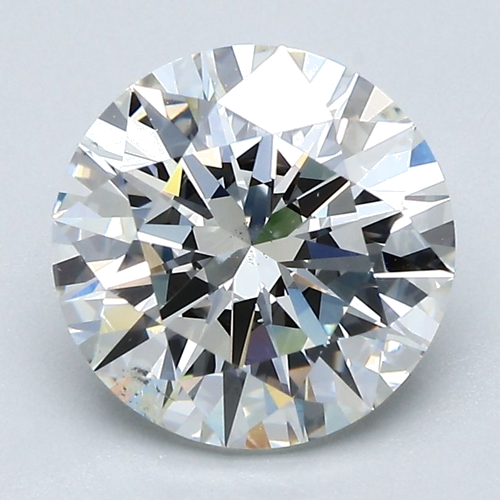 2.81 carat H-SI2 Excellent cut Natūralus Round Deimantas (1)