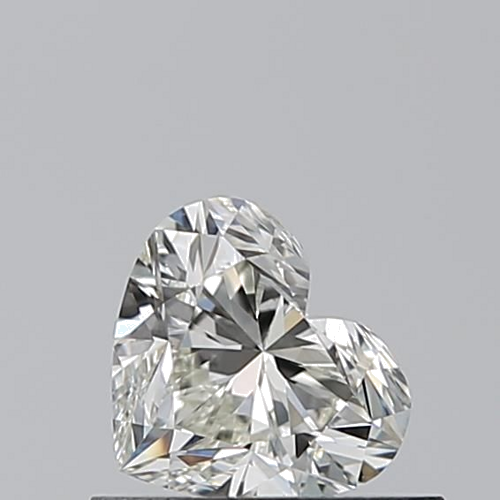 0.53 carat K-IF Natūralus Heart Deimantas (1)
