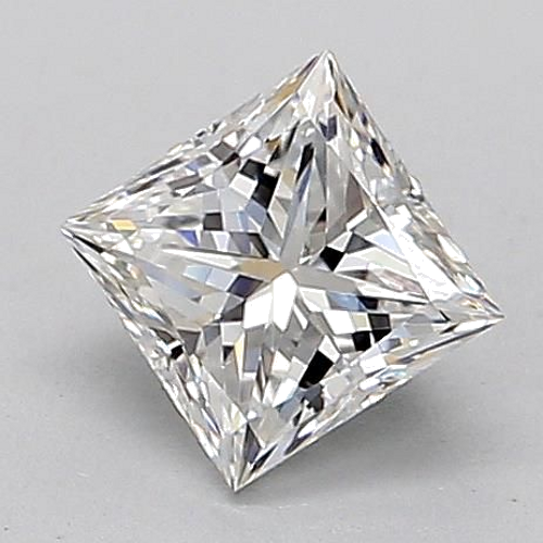0.6 carat F-VS2 Natūralus Princess Deimantas (1)