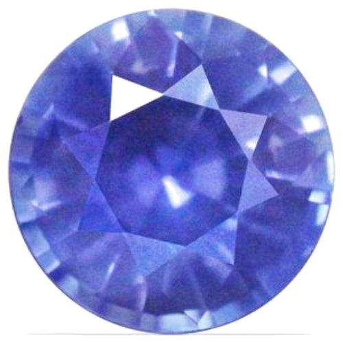 0.59 carat BLUE Round Safyras (1)