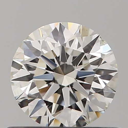 0.51 carat I-SI2 Excellent cut Natūralus Round Deimantas (1)