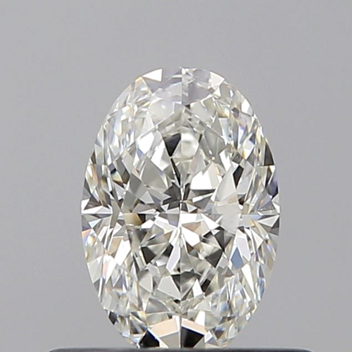 0.5 carat H-VS2 Natūralus Oval Deimantas (1)