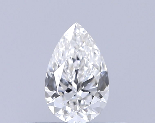 0.33 carat G-VVS1 Natūralus Pear Deimantas (1)