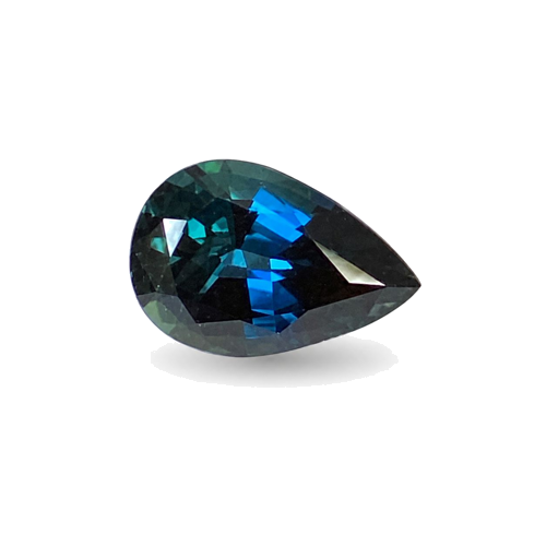 0.49 carat BLUE Pear Safyras (1)