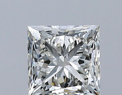 0.5 carat J-VS1 Natūralus Princess Deimantas (1)
