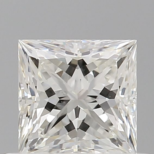 0.57 carat H-VS2 Natūralus Princess Deimantas (1)