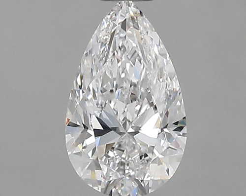 0.5 carat E-VVS1 Natūralus Pear Deimantas (1)