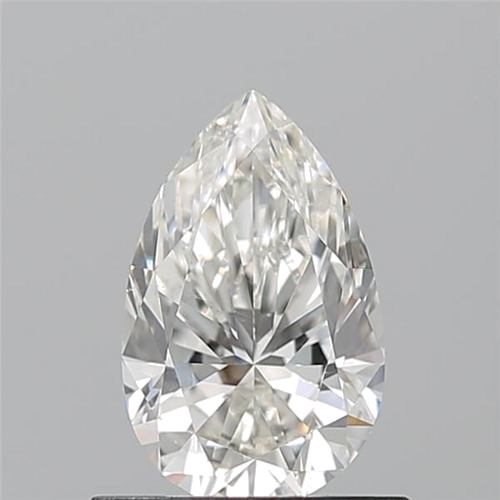 0.72 carat I-SI1 Natūralus Pear Deimantas (1)