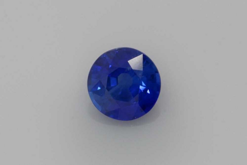 0.61 carat BLUE Round Safyras (1)