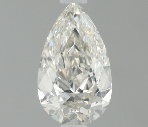 0.5 carat I-SI1 Natūralus Pear Deimantas (1)