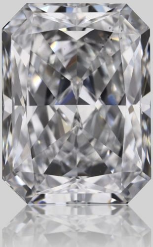 1.21 carat D-VS2 Natūralus Radiant Deimantas (1)