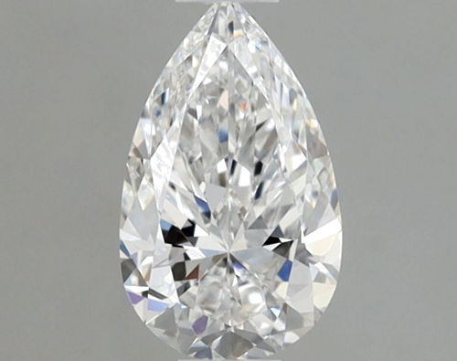 0.5 carat D-VS1 Natūralus Pear Deimantas (1)