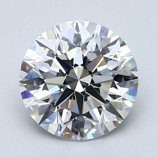 2.21 carat D-SI1 Excellent cut Natūralus Round Deimantas (1)