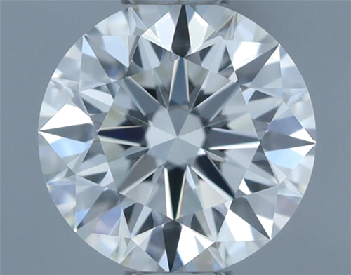 0.42 carat F-VVS2 Excellent cut Natūralus Round Deimantas (1)