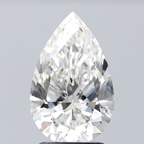 2.01 carat G-VS1 Natūralus Pear Deimantas (1)