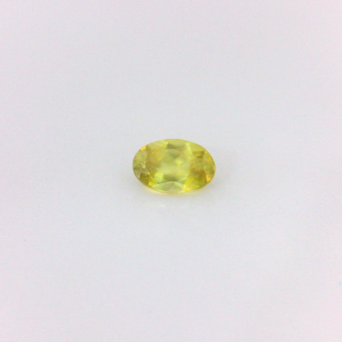 0.49 carat YELLOW Oval Sphene (1)