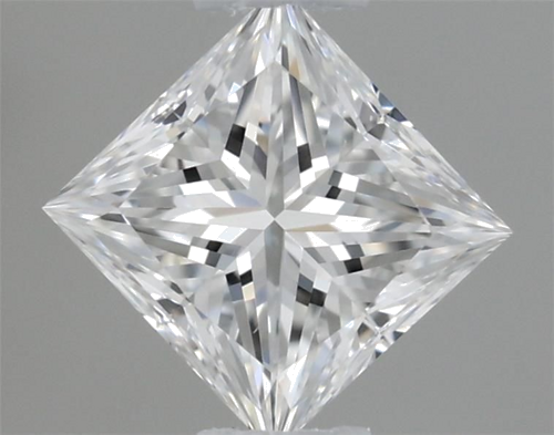 0.33 carat E-VS1 Natūralus Princess Deimantas (1)