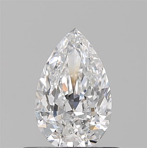 0.5 carat E-VVS2 Natūralus Pear Deimantas (1)