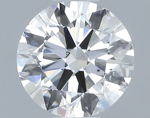 0.61 carat F-SI1 Excellent cut Natūralus Round Deimantas (1)