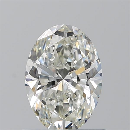 0.91 carat I-SI1 Natūralus Oval Deimantas (1)