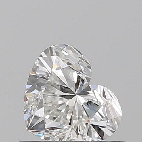 0.5 carat H-VVS1 Natūralus Heart Deimantas (1)