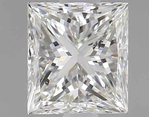 1.0 carat K-SI1 Natūralus Princess Deimantas (1)
