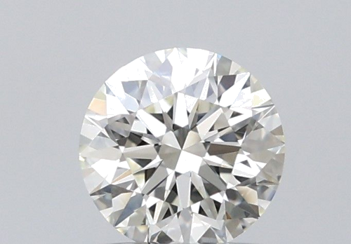 0.52 carat J-VVS1 Excellent cut Natūralus Round Deimantas (1)