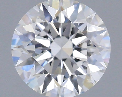 0.43 carat F-VVS1 Excellent cut Natūralus Round Deimantas (1)