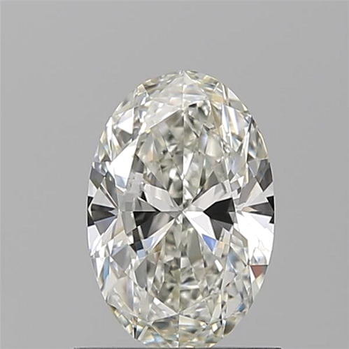 0.9 carat I-VVS1 Natūralus Oval Deimantas (1)