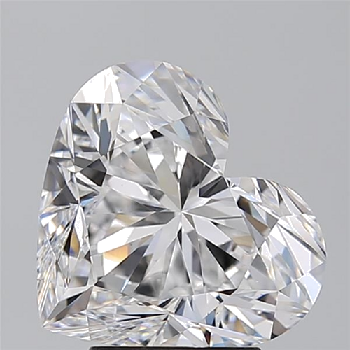 4.03 carat D-VS2 Natūralus Heart Deimantas (1)