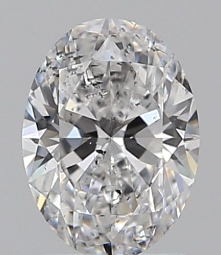 1.5 carat E-SI2 Natūralus Oval Deimantas (1)