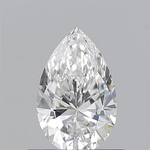 0.54 carat F-VS1 Natūralus Pear Deimantas (1)