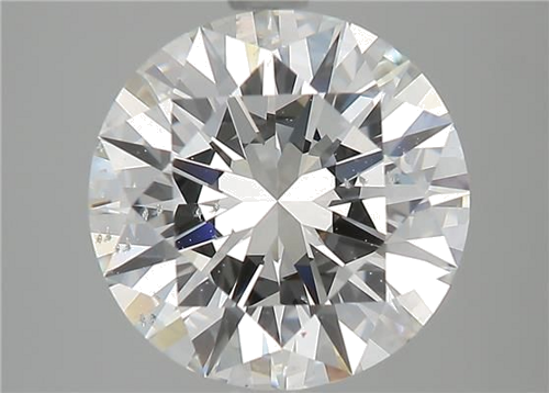 3.04 carat F-SI2 Very Good cut Natūralus Round Deimantas (1)