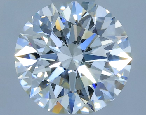 0.51 carat I-VVS2 Excellent cut Natūralus Round Deimantas (1)