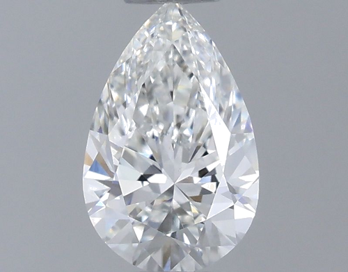 0.5 carat G-VS1 Natūralus Pear Deimantas (1)