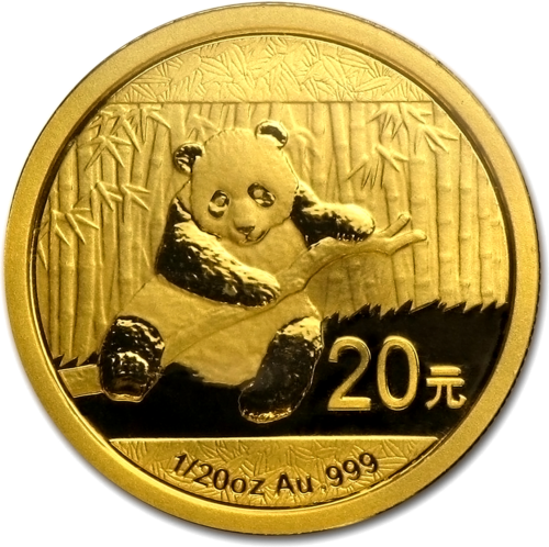 1/20 oz Panda 2014 Kinija auksinė moneta (1)