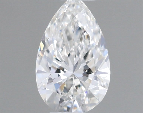 0.23 carat F-SI1 Natūralus Pear Deimantas (1)