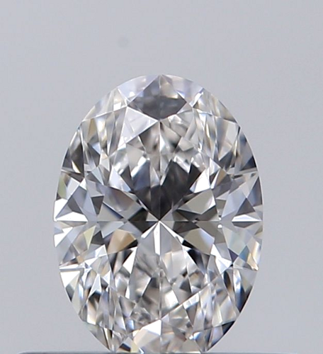 0.35 carat F-VVS1 Natūralus Oval Deimantas (1)