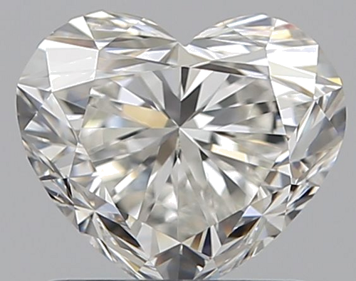 0.92 carat H-VS1 Natūralus Heart Deimantas (1)