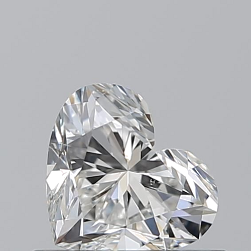 0.51 carat G-SI1 Natūralus Heart Deimantas (1)